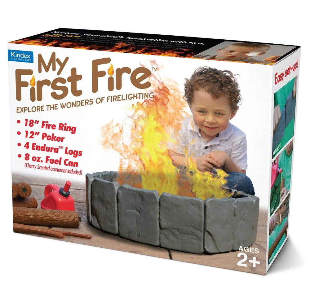 Prank-o My First Fire Prank Gift Box – Empty Box For Wrapping Real Pre