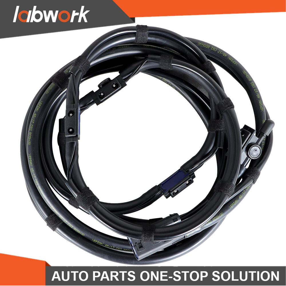 Labwork Front Windshield Washer Hose W/ Heated For Mercedes-Benz 2007-2014 Black