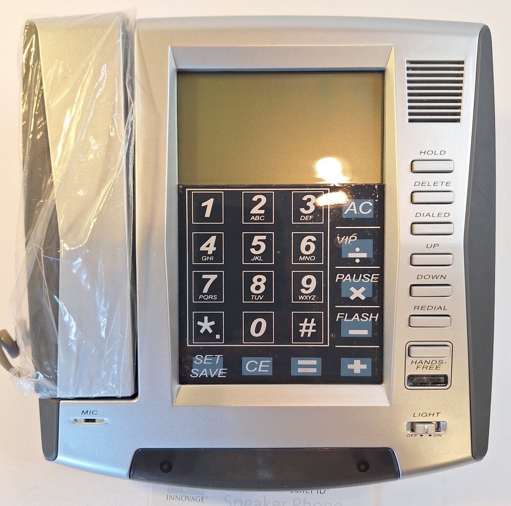 Innovage Speaker Caller ID LCD Touch Panel Corded Phone 1502084
