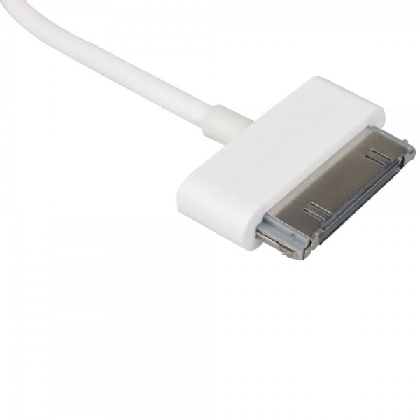 2x White USB Charging Cable Sync Data for Apple iPad 1st/2nd/3rd Generation 1/2G