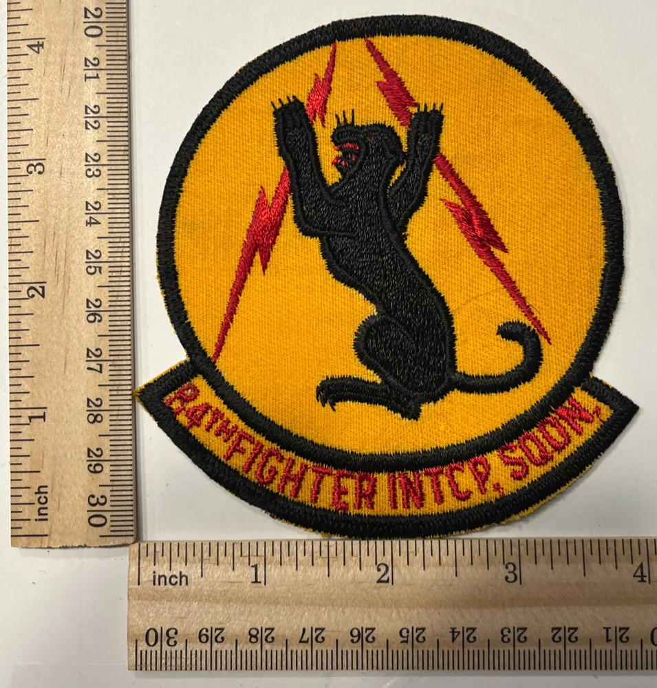 US AIR FORCE PATCH: 84th Fighter Interceptor Squadron