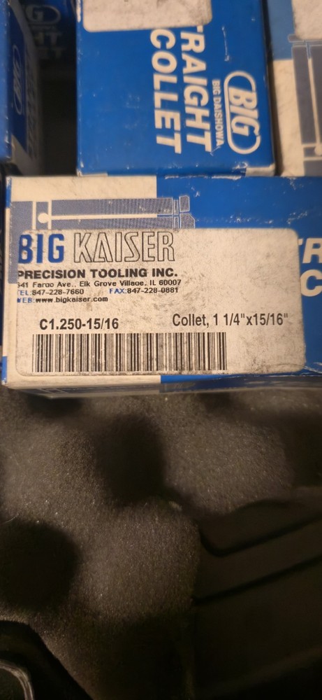 Big KAISER Straight Collets