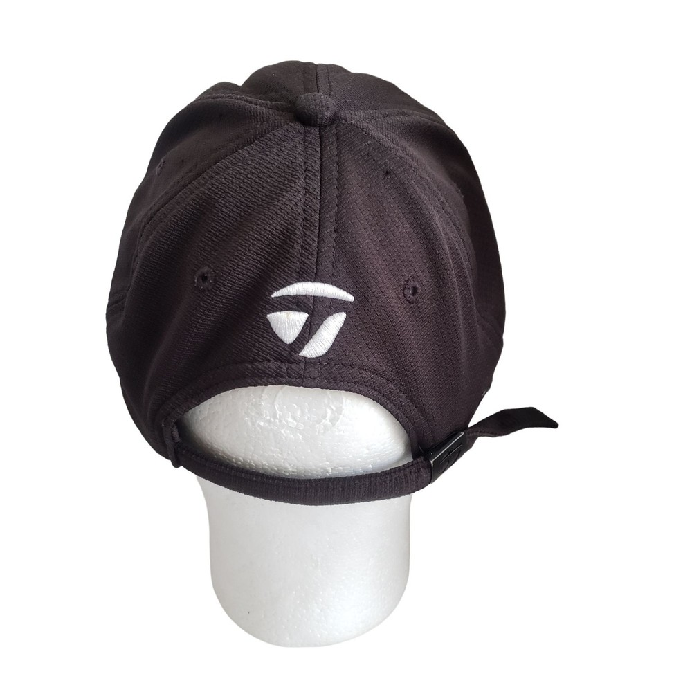 TaylorMade Burner R9 Golf Hat Black Baseball Cap Adjustable Strapback Unisex