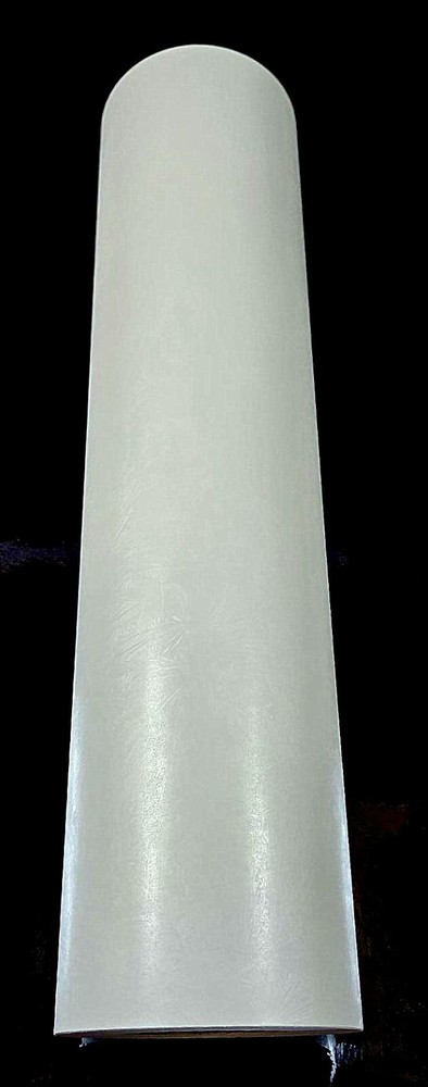 White Galvanized Sign Vinyl Plotter Cutter 24" x 6 ft Longlife