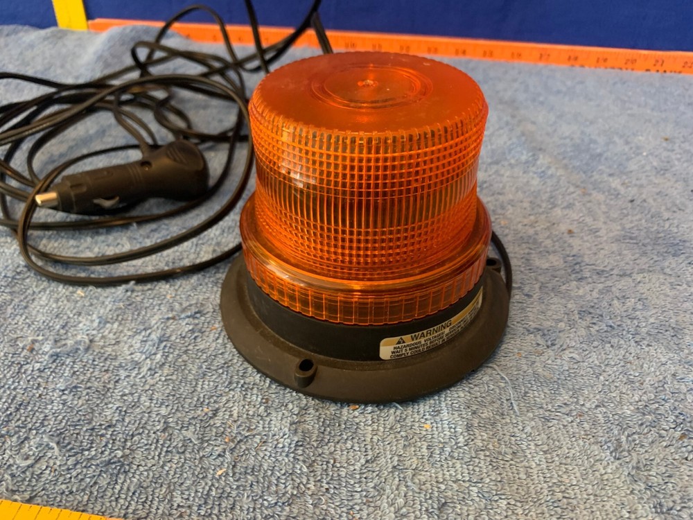 Ecco 6410-MG Strobe Beacon Amber VDC Light