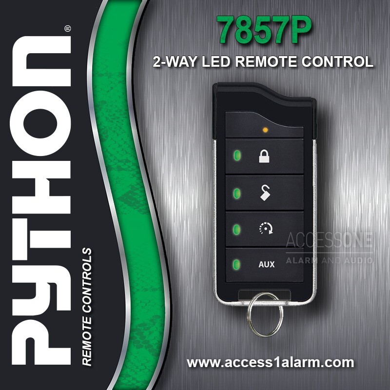 Python 7857P 2-Way LED Rechargeable Replacement Remote Control For Old 7856P