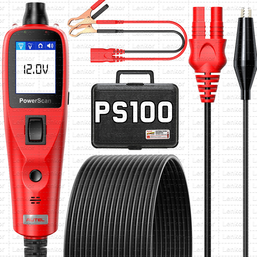Autel PowerScan PS100 Circuit Tester Electrical Diagnostic Power Probe 12V / 24V