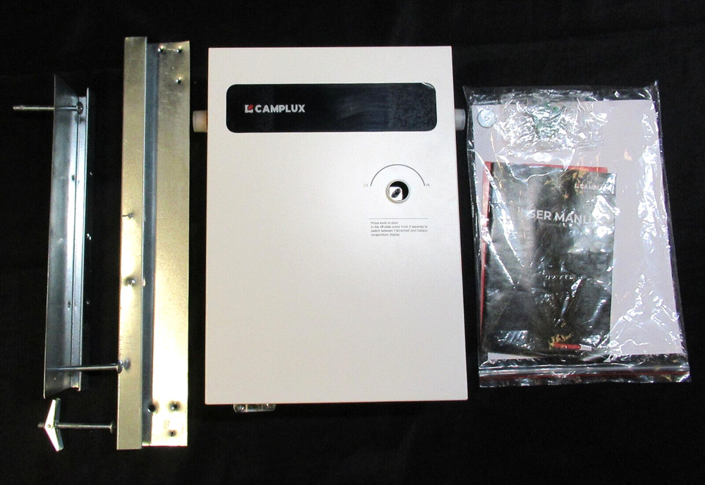 CAMPLUX 11kW Tankless Water Heater Electric 240V w/ Self-modulating LED Display