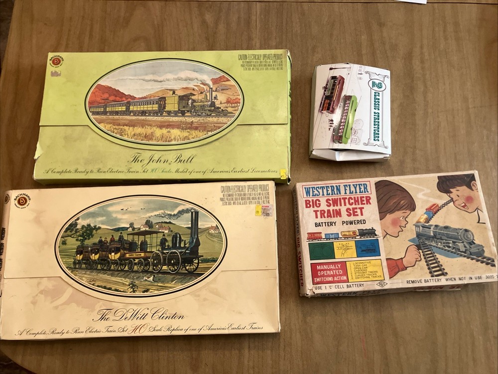 Train boxs (All missing items) (Comes As Is)