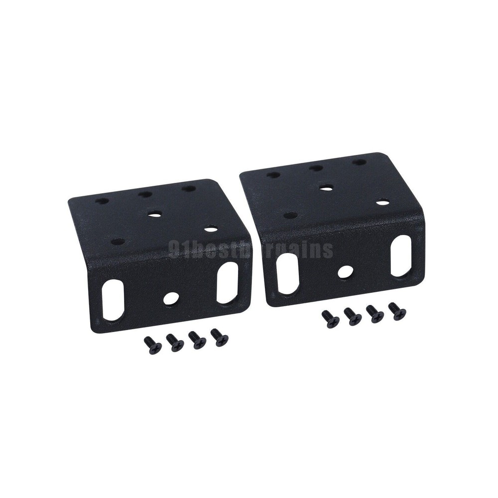1Pair Rack Mount kit ACS-2811RM-19 bracket for Cisco 2811 Black