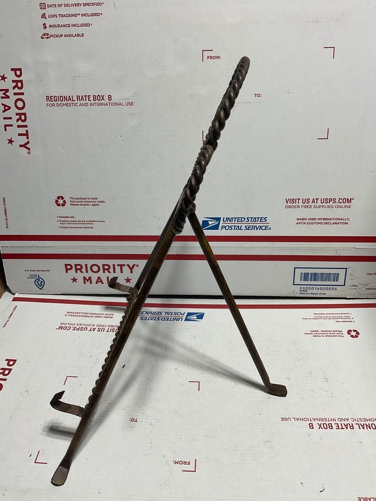 Vintage Iron Easel Stand