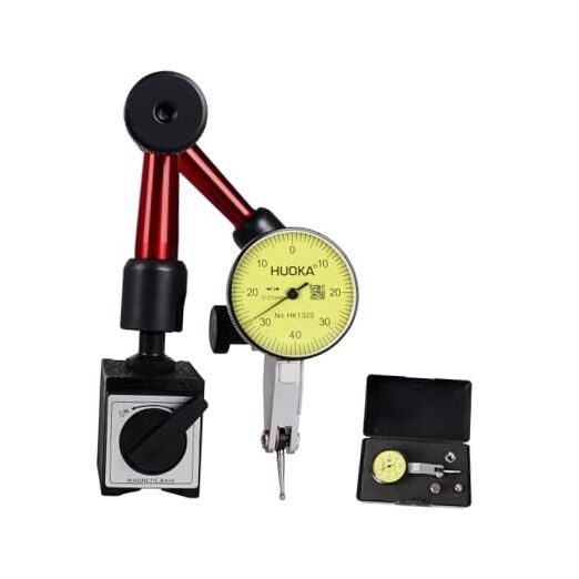 Shockproof Dial Indicator with Adjustment Flexible Strong Diameter: 32mm