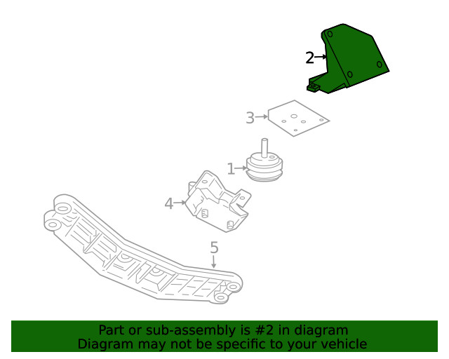 Genuine GM Bracket 92056790