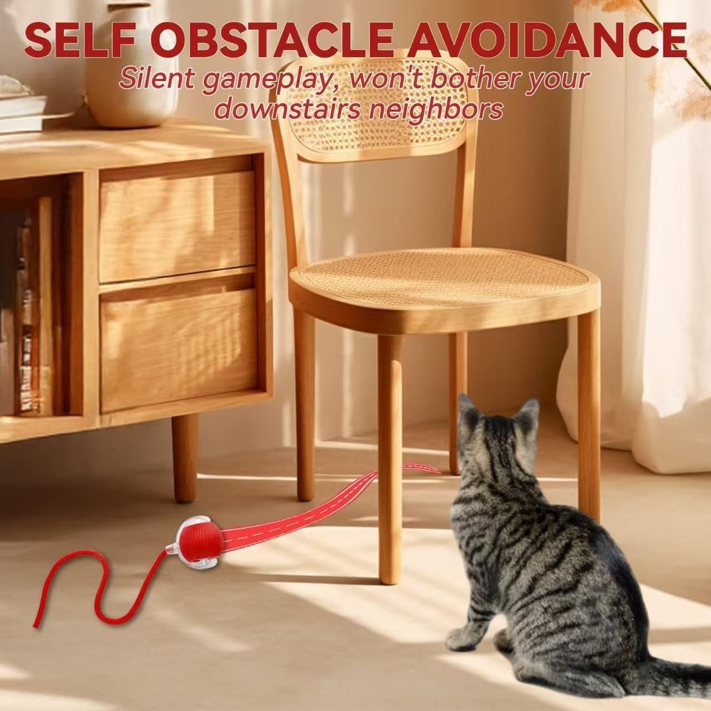 Automatic Interactive Electric Toy Rechargeable Stimulation Self Play Smart Pet