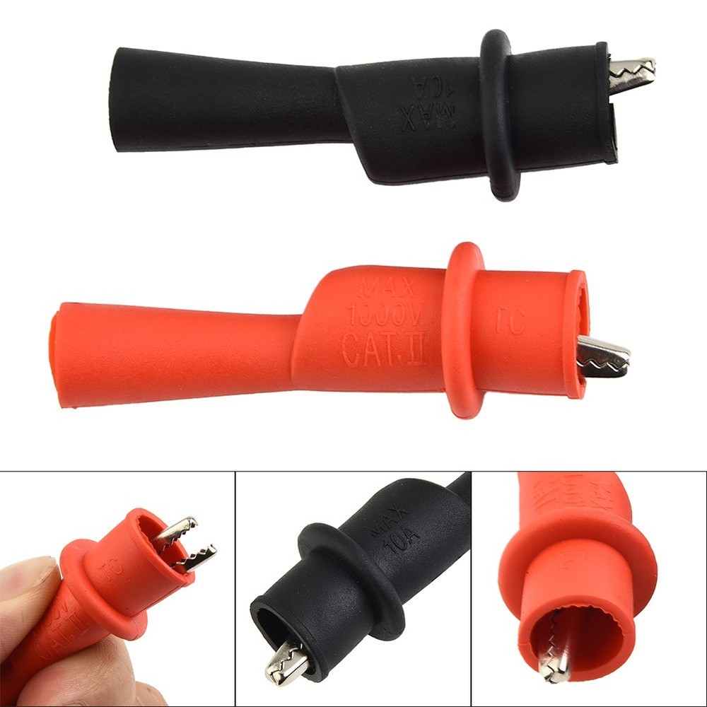 Accessories Clamp Measuring Tools For Multi-Meter Tester Wire Tips Test Clip