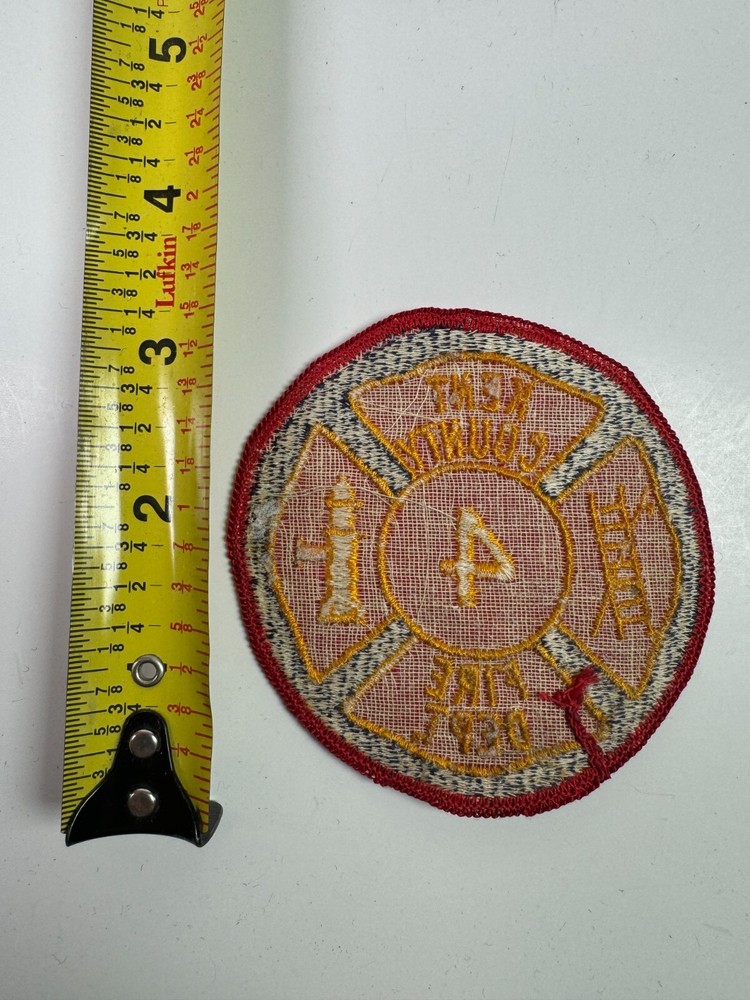 Kent County 4 Fire 3.25" Patch (b)