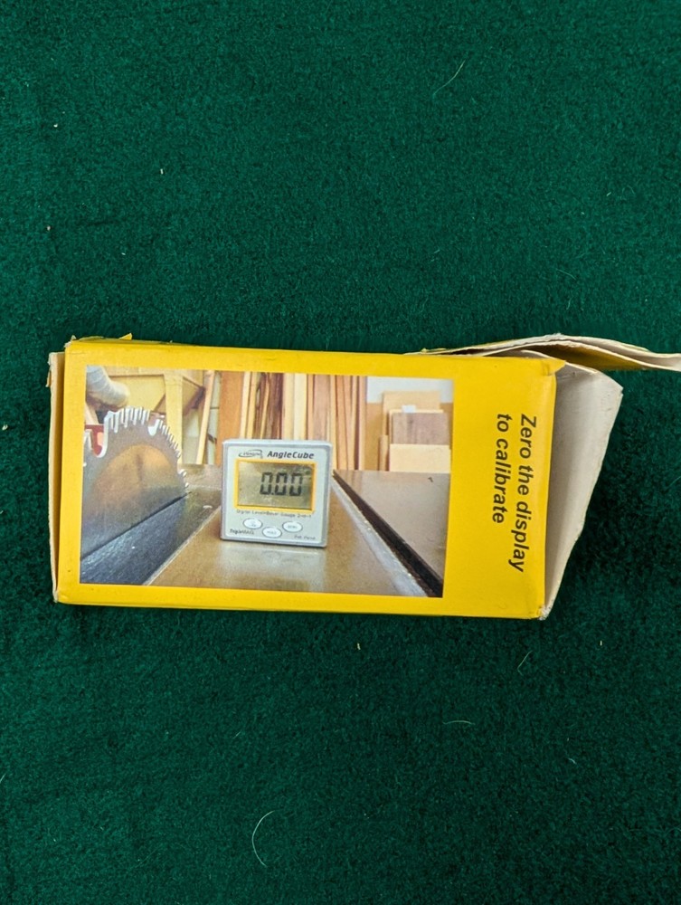 iGaging Angle Cube Digital Angle Protractor Gauge