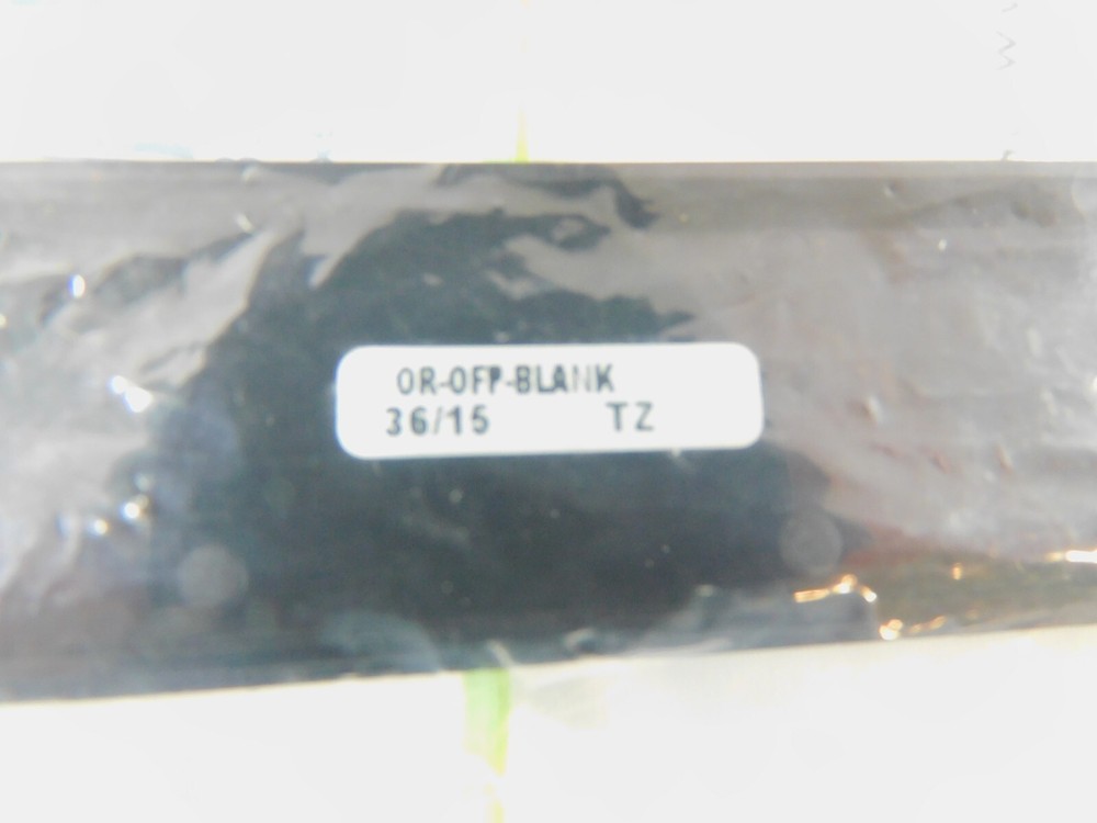 OptiMo OFP Series Blank Adapter Panel OR-OFP-BLANK Black