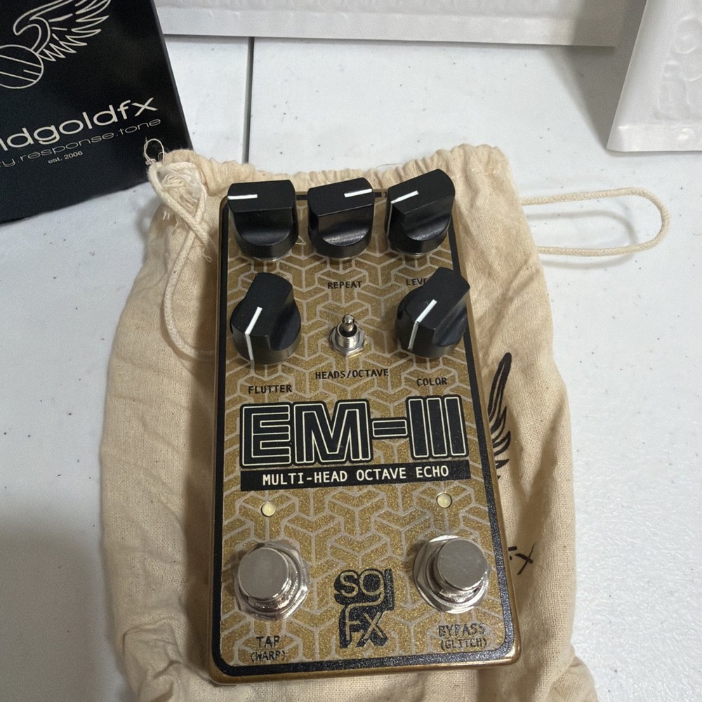SolidGoldFX EM-III Multi-Head Octave Echo Pedal