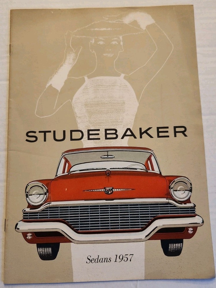 1957 Studebaker Sedan Brochure President Commander Champion Excellent Original