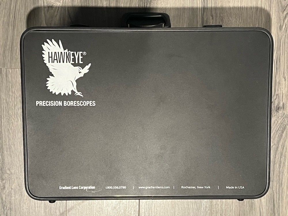 Hawkeye Gradient Lens Professional Precision Borescope Kit With Case