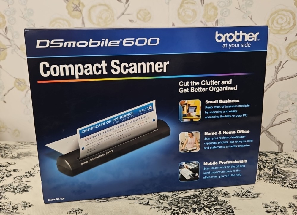 Brother DSMobile DS-620 Mobile Portable Document Scanner  Open Box-New