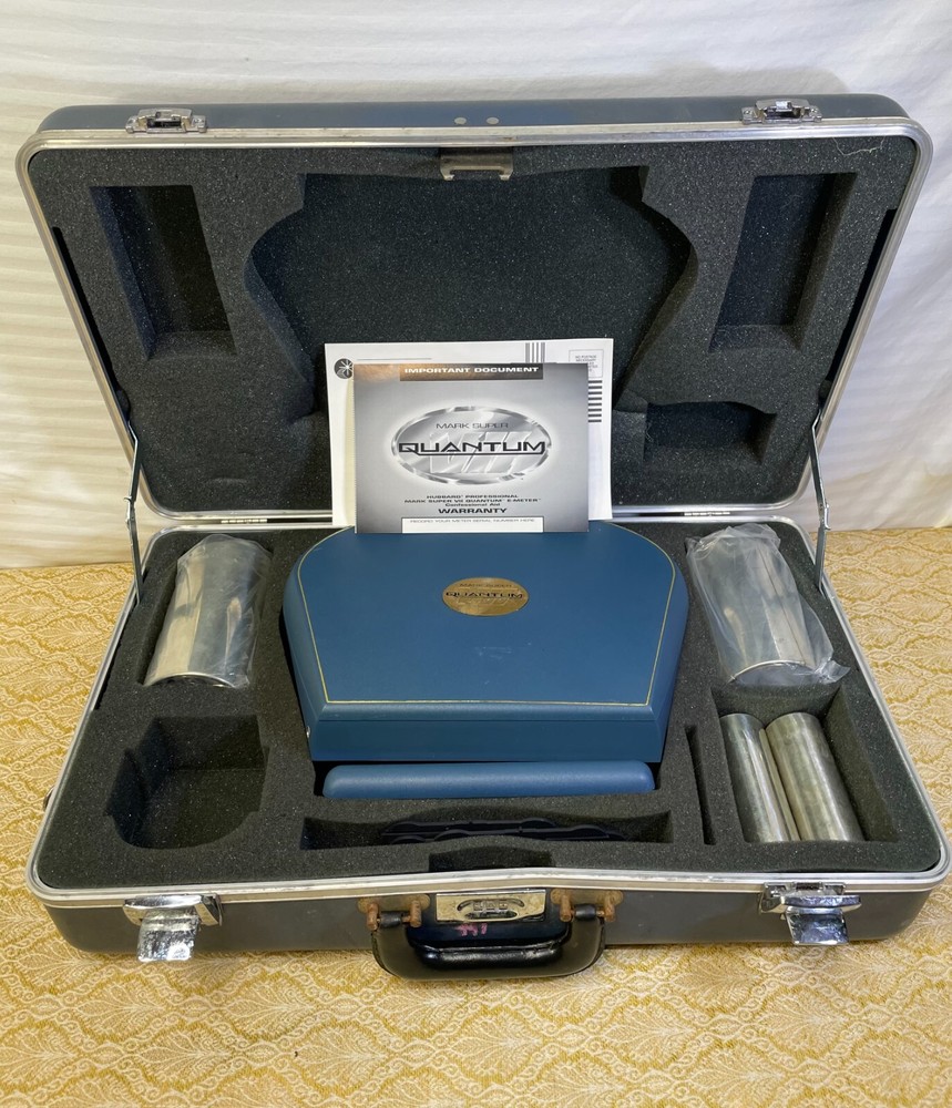 Mark Super VII Quantum E-Meter Kit w/ Case & Cans – Untested, As-Is