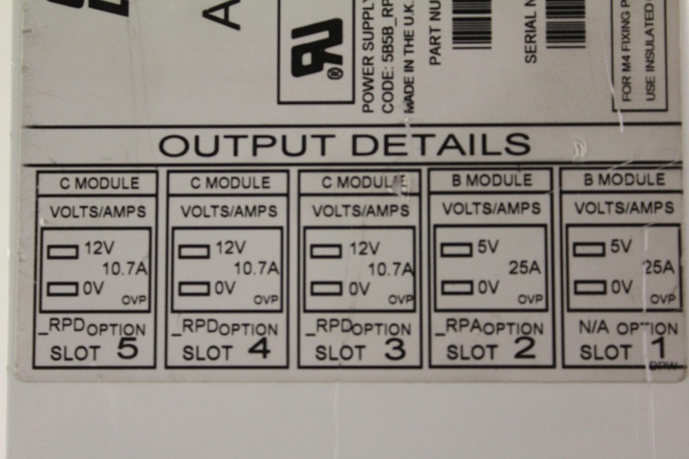J40032 LAMBDA Alpha 600W Modular Power Supply
