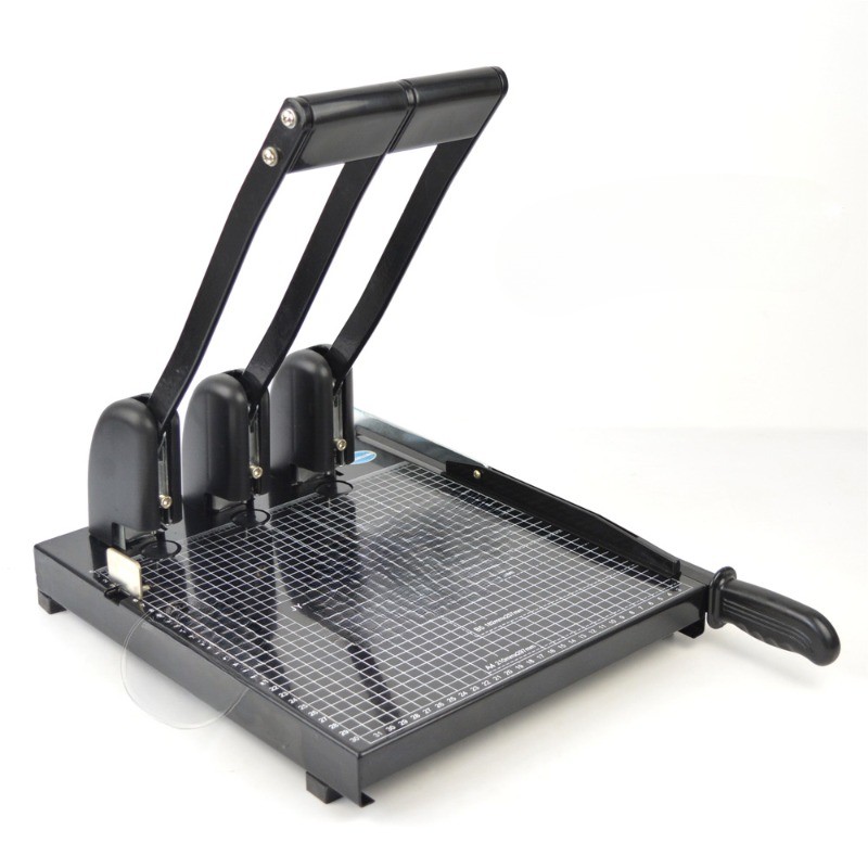 NewAdjustable Hole Spacing Document Binding and Paper Cutting Hole Punch Machine