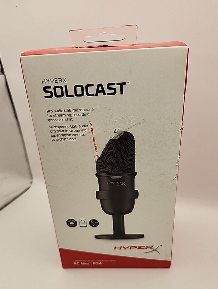 HyperX Solocast USB Microphone For PC, PS4,  PS5 And MAC.