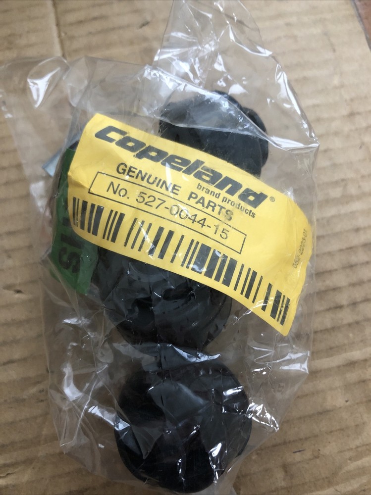 (4-Pk) Copeland Compressor Spacer Black 527-0044-15