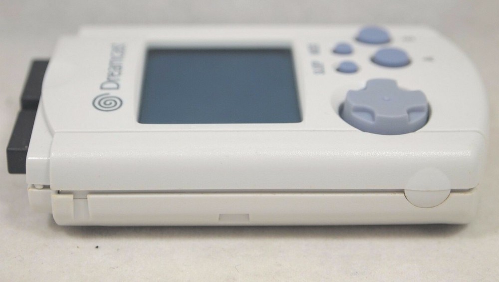 Sega Dreamcast Visual Memory Unit White VMU HKT-7000 Memory Card