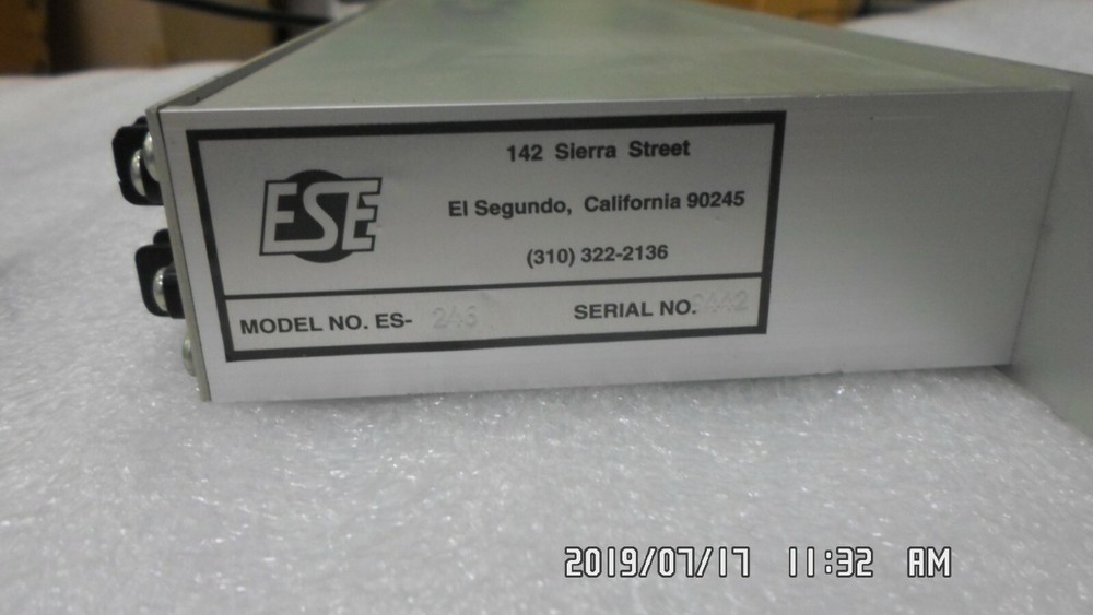 ESE ES-246 AUDIO DISTRIBUTION AMPLIFIER