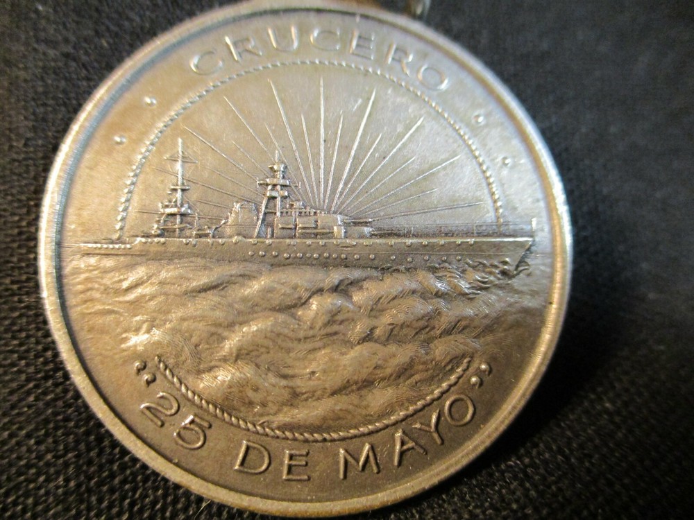 WW2 Argentina Navy Medal Dated 1938