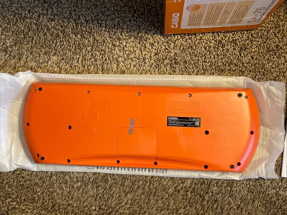 Casio SA-76 Electronic Keyboard Piano EUC