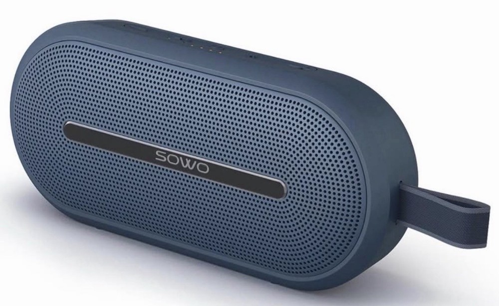 SOWO Wireless Portable Small Speaker, Bluetooth Speaker, Blue