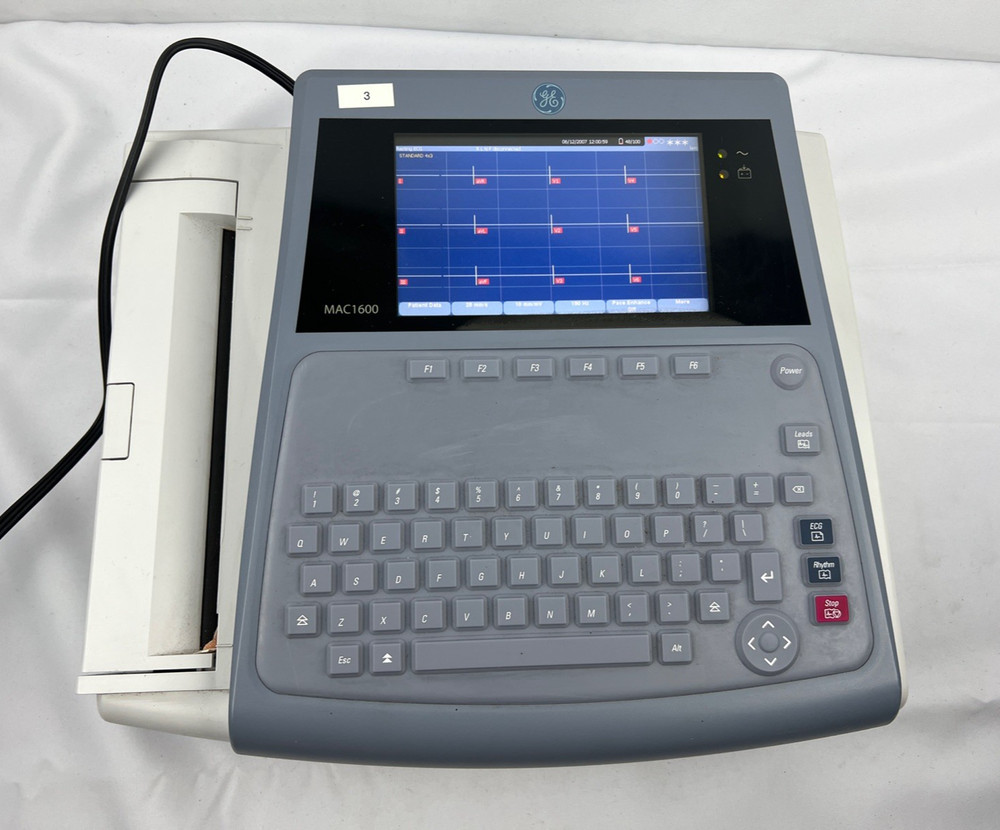 GE MAC 1600 Resting ECG Analysis Machine