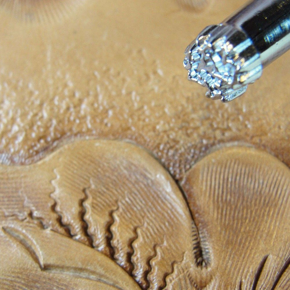 Craft Japan - #E294 Background Stamp (Leather Stamping Tool)