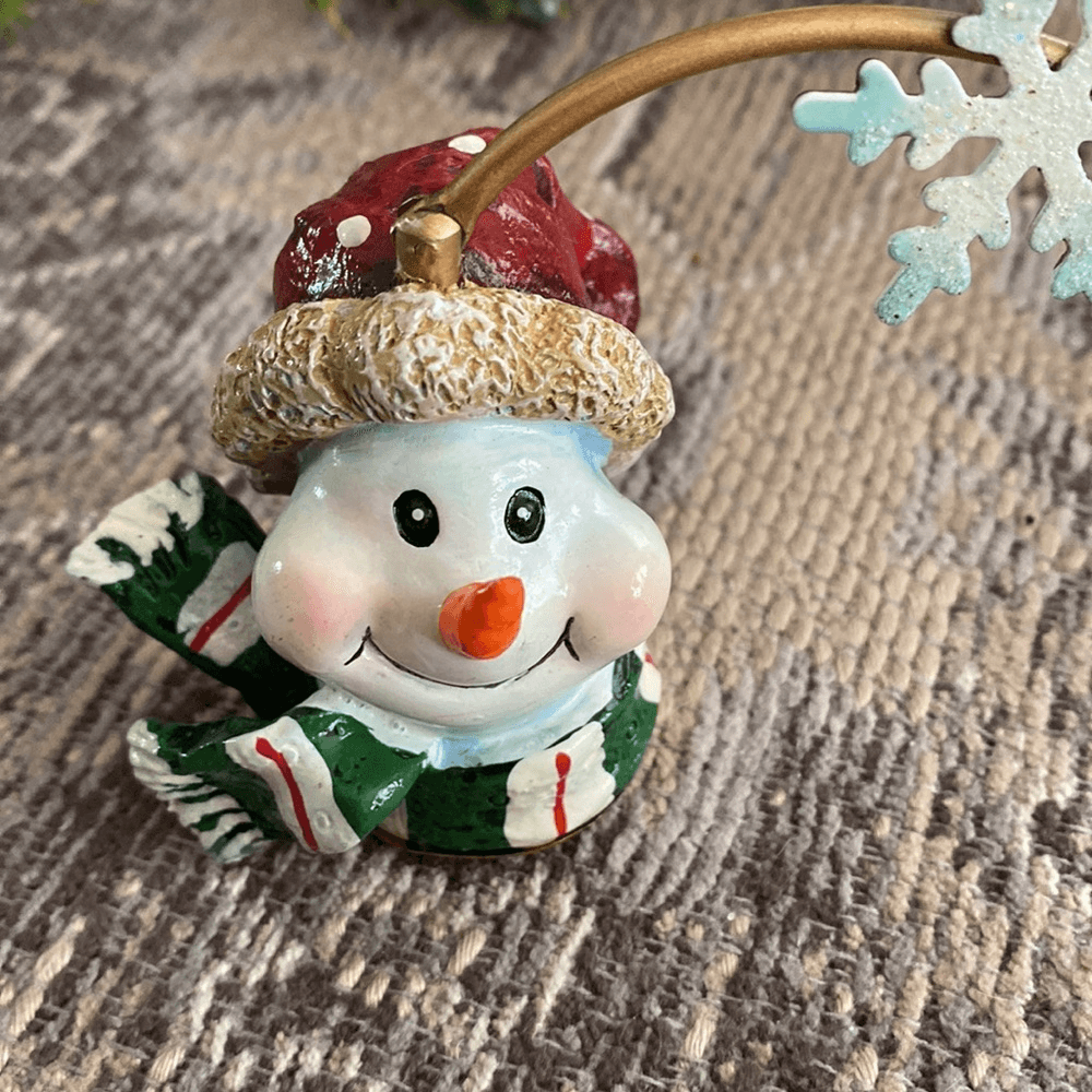 Home Interiors Snowman Candle Snuffer