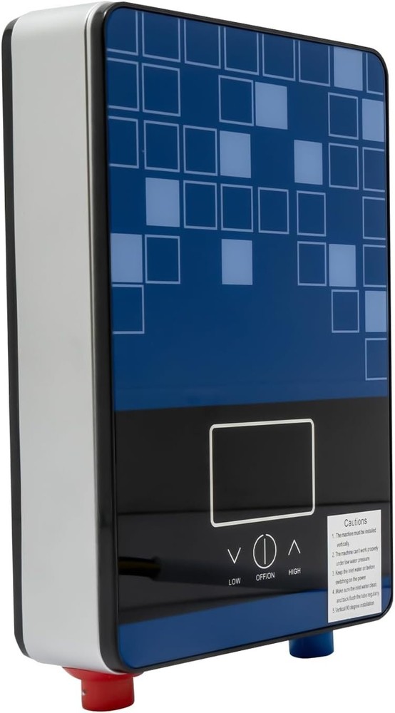 Electric Water Heater Tankless, 4500W 110V Instant Shower Heater with LED Screen