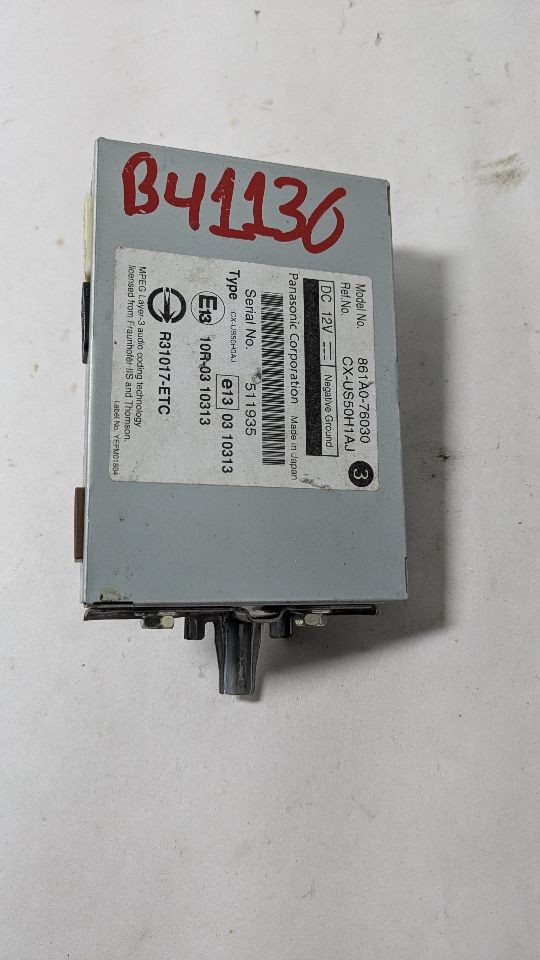 Used Telematics Interface Module fits: 2011 Lexus CT200H Communication multimedi
