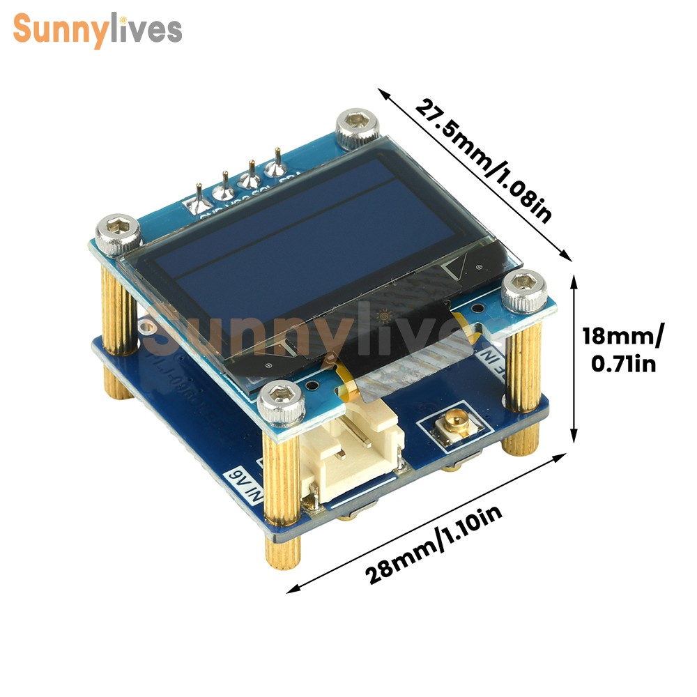 RF Frequency Meter OLED Frequency Signal Display Frequency Counter 20MHz-2.7GHz