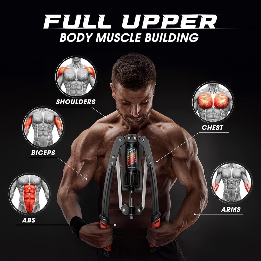 Wrist and Forearm Blaster - Wrist Roller & Forearm Roller for Training, Worko...