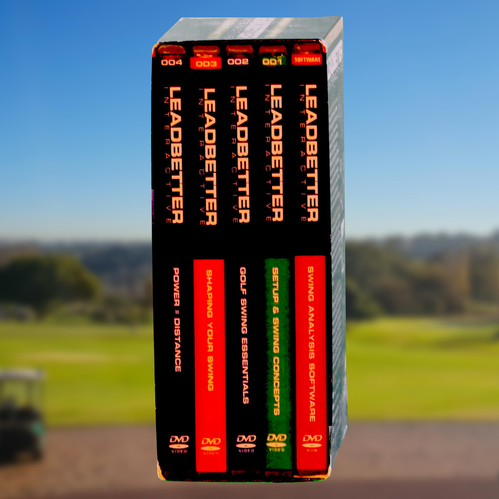 Leadbetter Interactive: The Modern Golf Swing 5-Disc DVD Set + Swing Analysis