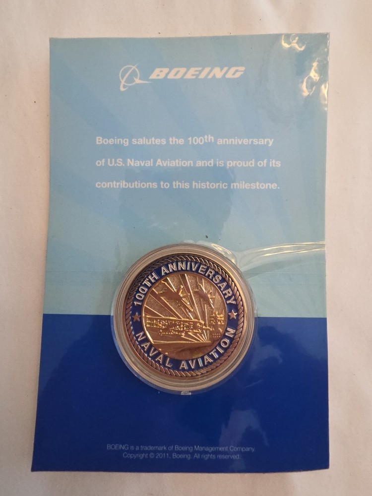 100th Anniversary Naval Aviation / Boeing Commerable Coin