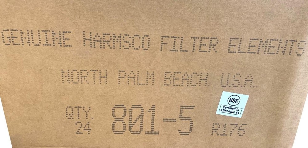 Harmsco 801-5 Filter Element 5 Micron 9-3/4"