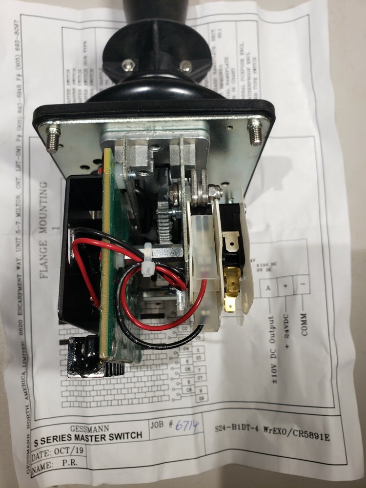 Gessmann Senett Joystick Single-axis Controller S24-B1DT-4
