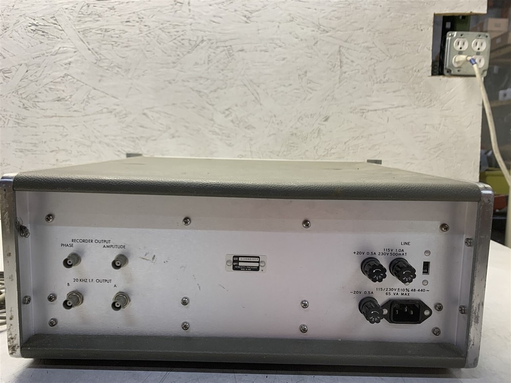 HP HEWLETT PACKARD 8405A VECTOR VOLMETER