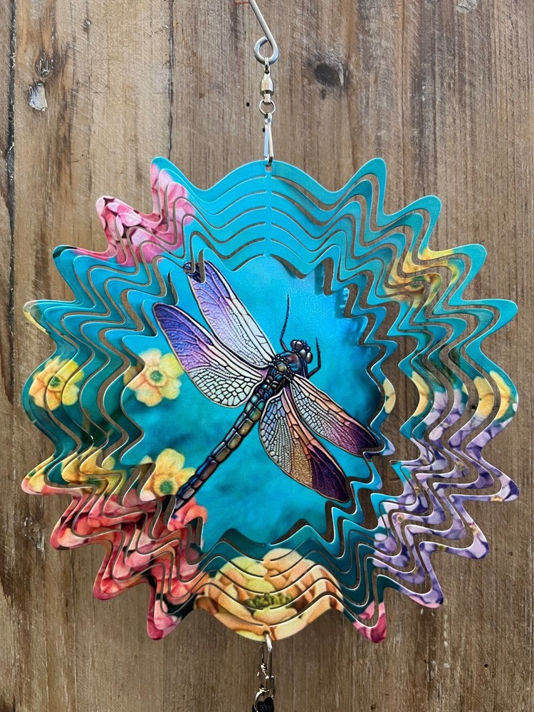 Dragonfly Metal Windchime 40" x 8"