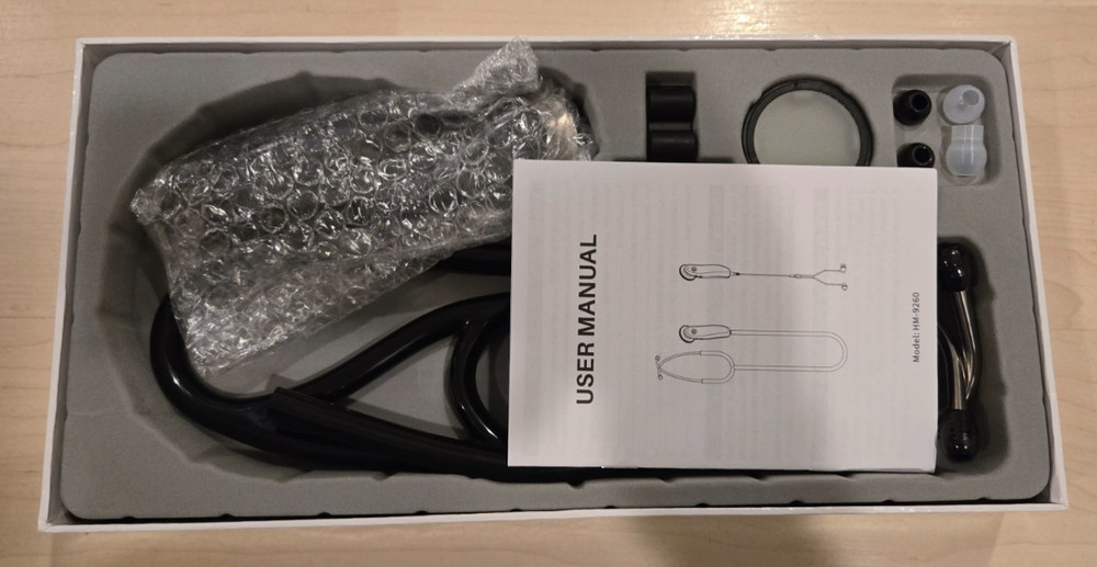 Digital Bluetooth Wireless Intelligent Electronic Stethoscope 40x Magnification